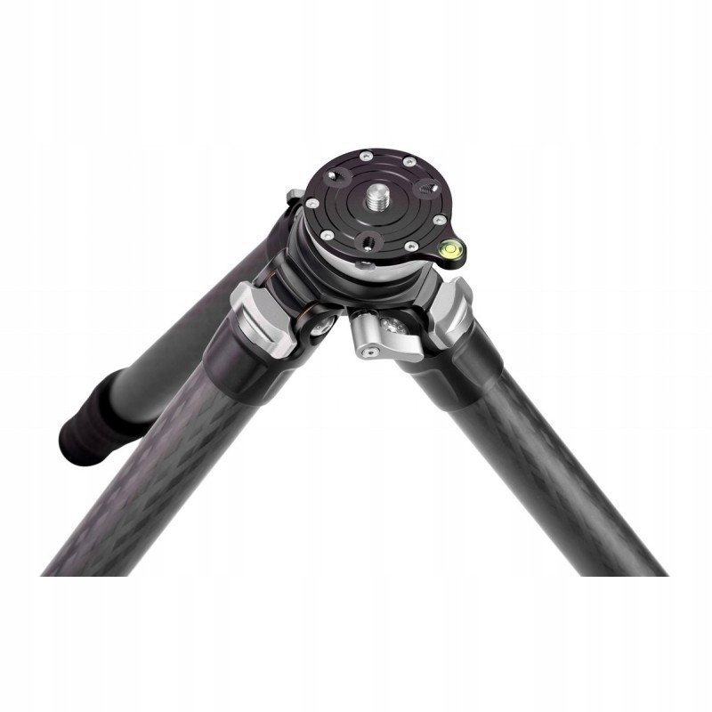 Tripod fotografik Leofoto LS-284CEX Pro, udhëtimi, bazë niveliuese e integruar, i zi