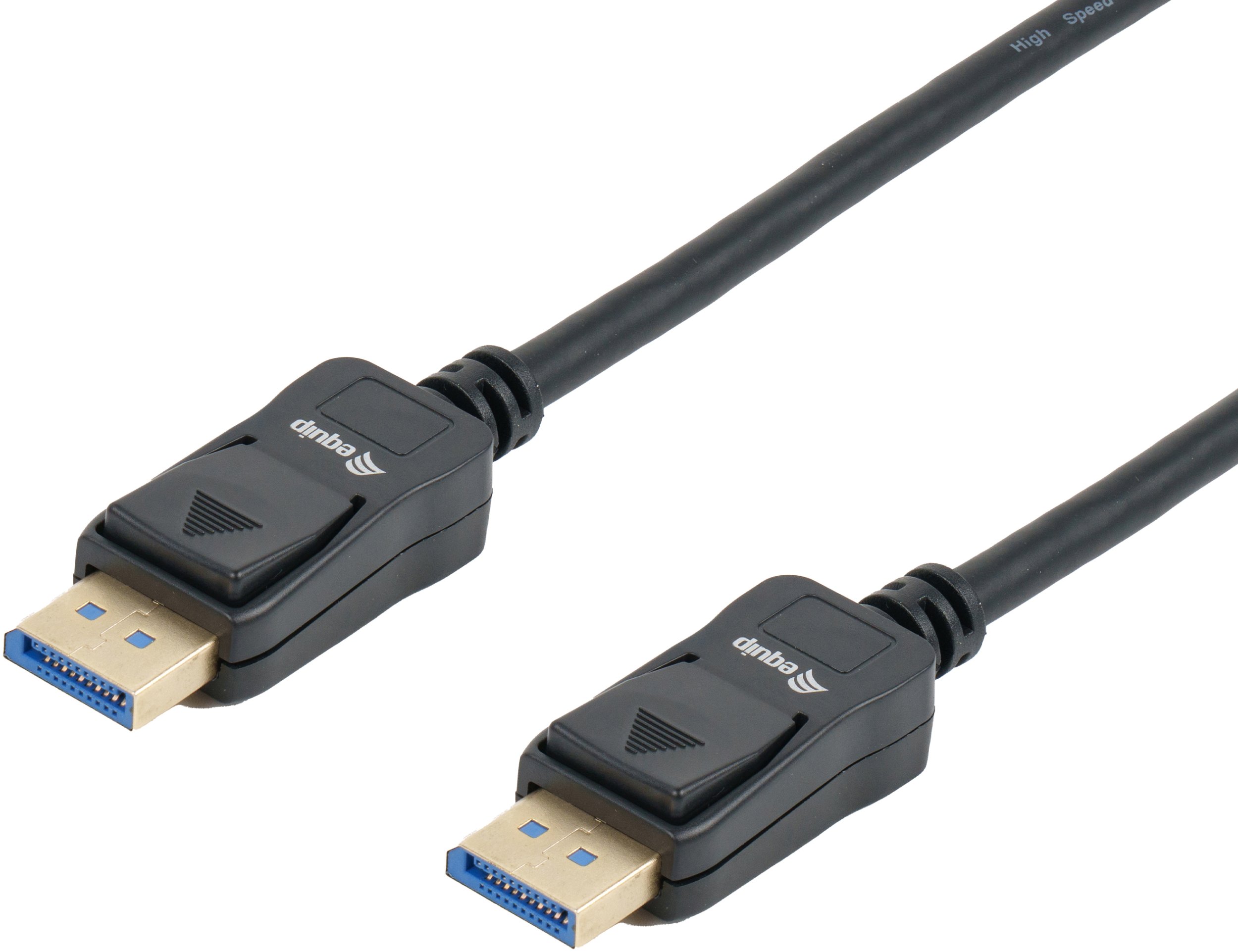 Kabllo Equip DisplayPort 2.1, 3m, 16K 60Hz, e zezë