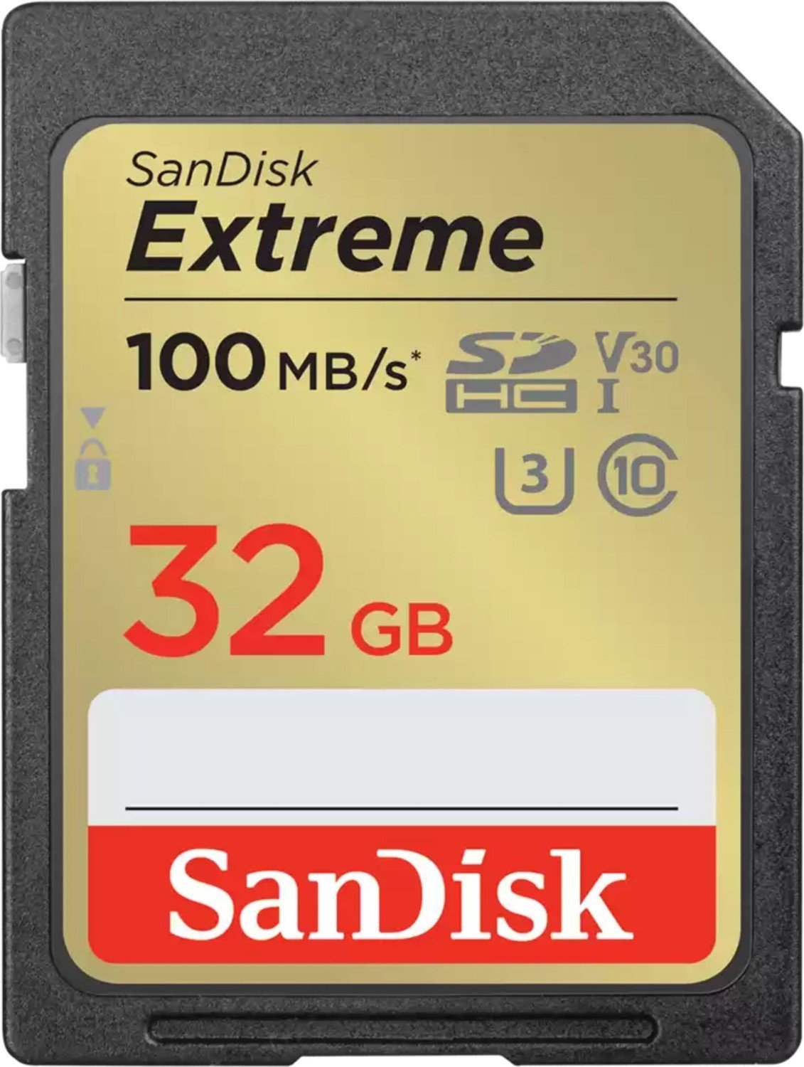 Kartë memorie SanDisk SDSDXVT, 32GB SDHC, Class 10, e zezë