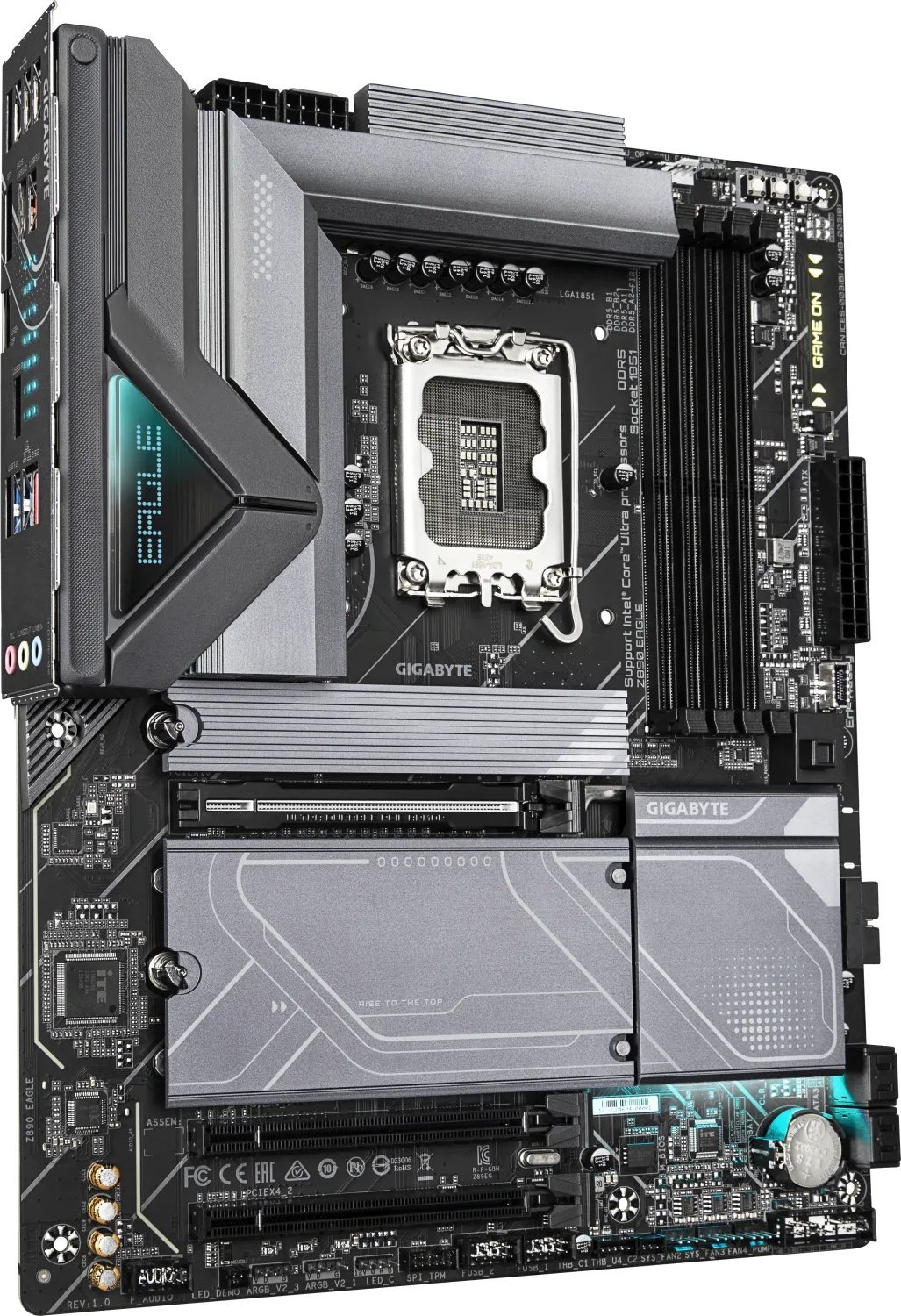 Pllakë amë Gigabyte Z890 EAGLE, LGA1851, DDR5, e zezë