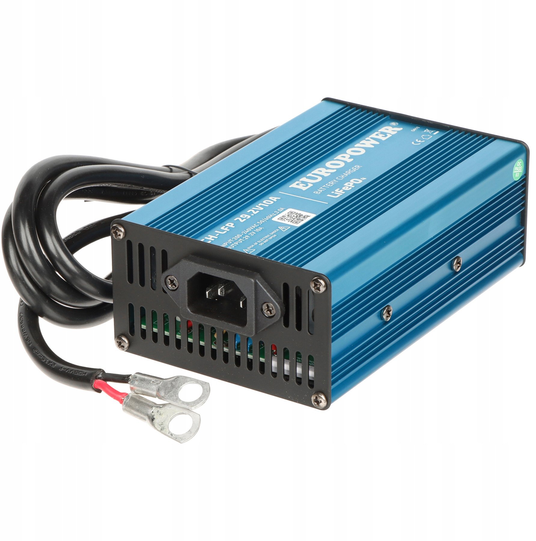Полнач за батерии Europower CHLFP/24/10, 24V LiFePO4, 10A, метален