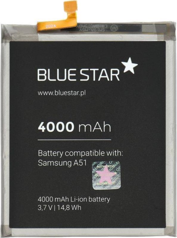 Bateri telefoni Blue Star Premium, për Samsung Galaxy A51, 4000 mAh, Li Ion