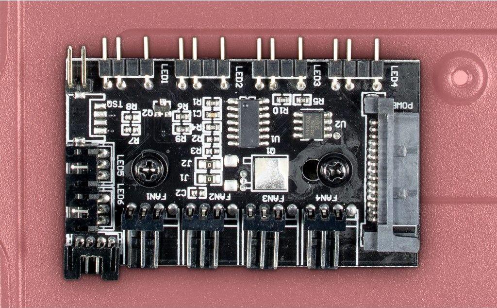 Kasë Inter-Tech A-3401 Chevron ARGB, Midi Tower
