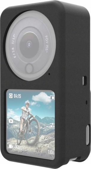 Këllëf silikoni Puluz PU573B për DJI Action 2 Power Combo, mbrojtës, i zi