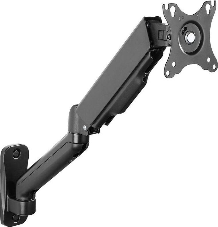 Mbajtëse muri për monitor Neomounts WL70-450BL11, 17"-32", krah fleksibël, e zezë