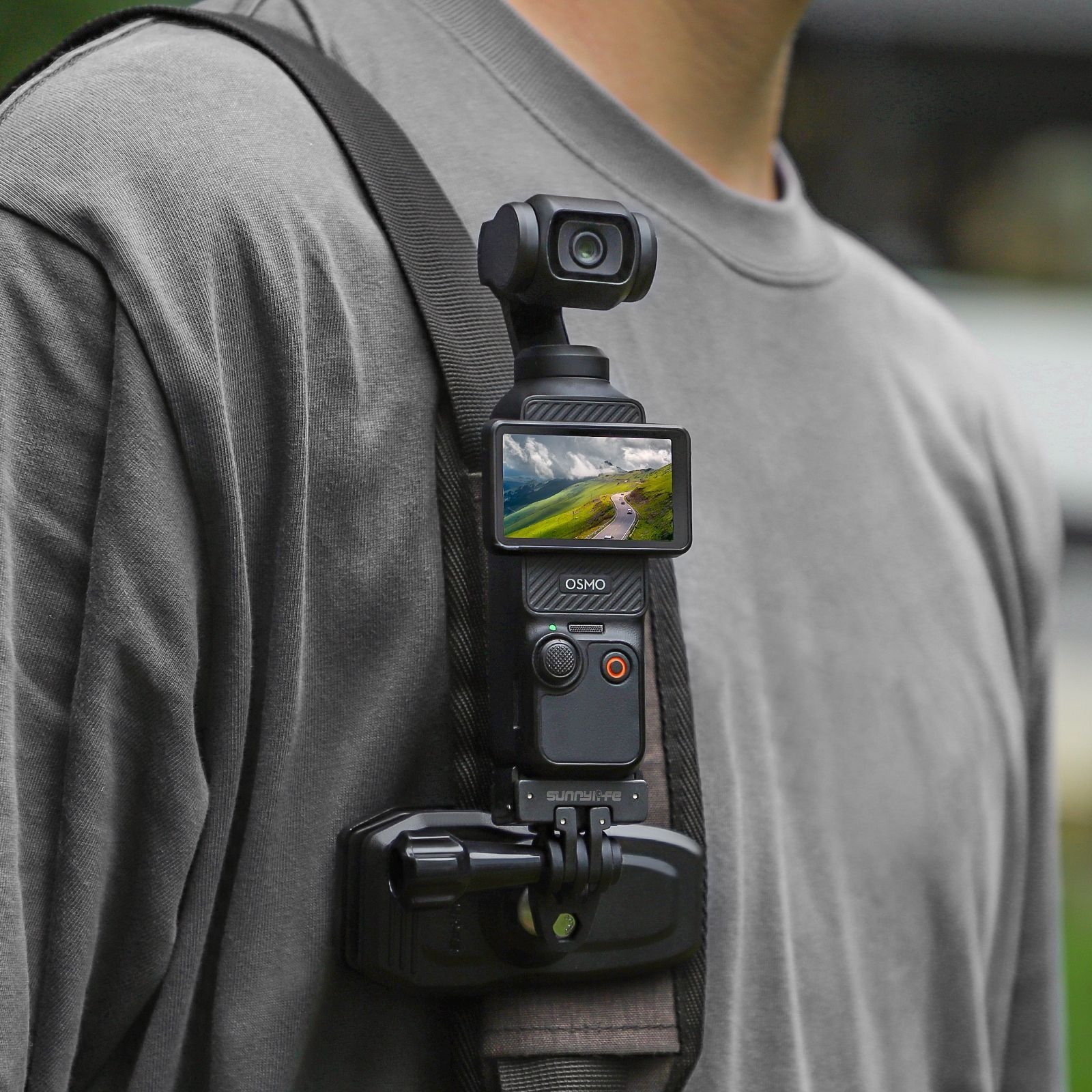 Сет додатоци Sunnylife Fixing Handle Quick Release, адаптер 1/4", за DJI Osmo Pocket 3
