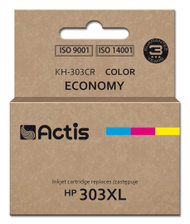 Ngjyrë për printer Actis KH-303CR, 18ml, 415 faqe, cian/magenta/e verdhë