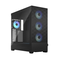 Fractal Design Pop XL Air ATX Full Tower Black with Tempered Glass Side Panel and USB 3.2 Gen 1 Type-A Front Panel