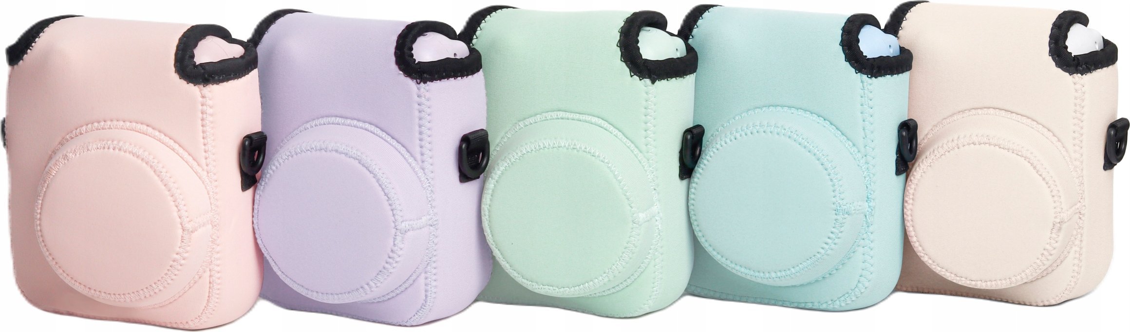 Mbulesë neopreni LoveInstant për Fujifilm Instax Mini 12, soft case, e gjelbër