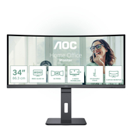 Monitor AOC CU34P3CV, 34", UltraWide Quad HD, i zi