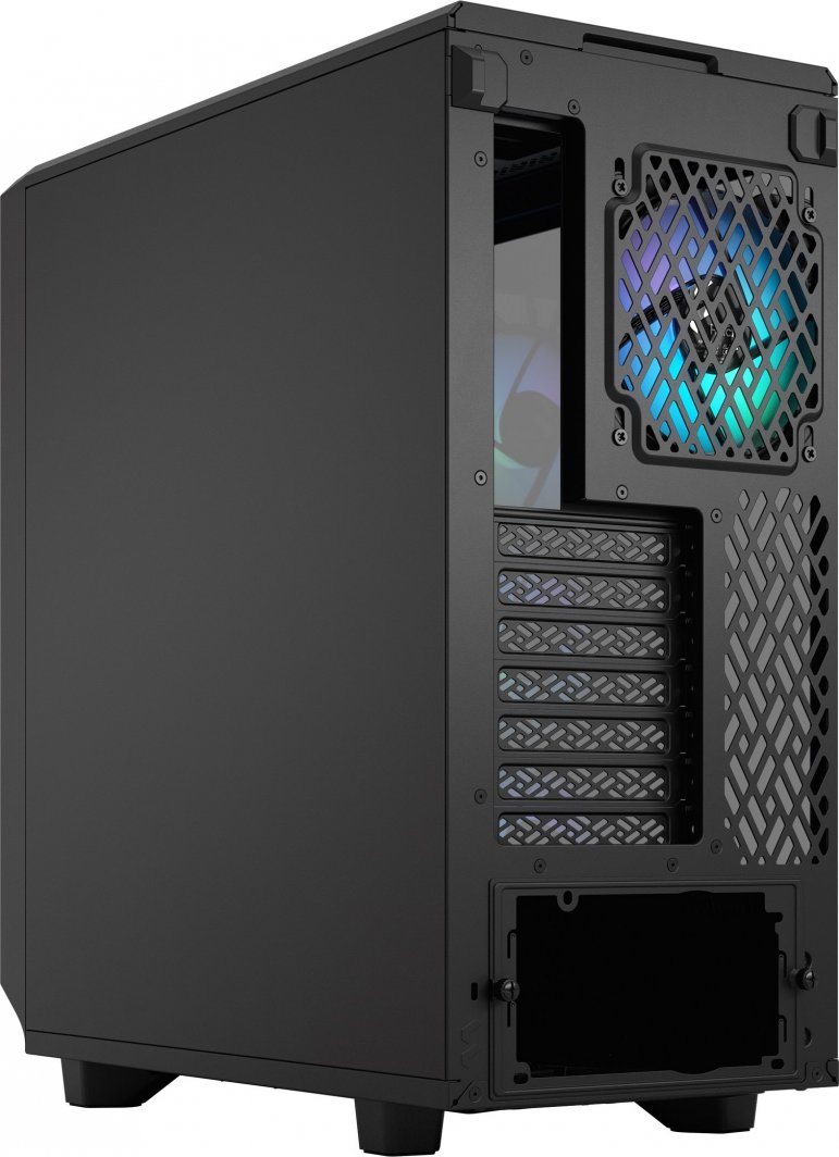 Kasë Fractal Design Meshify 2 Compact RGB, e zezë, Midi Tower