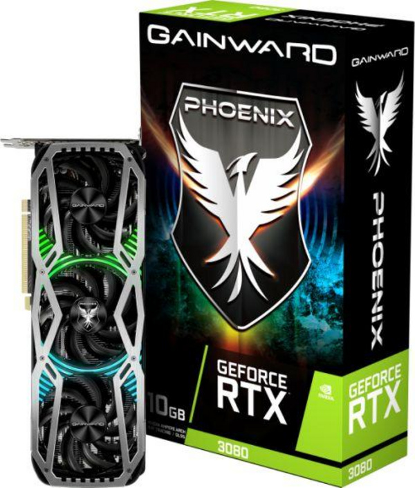Kartë grafike Gainward GeForce RTX 3080 Phoenix, 10 GB GDDR6, LHR