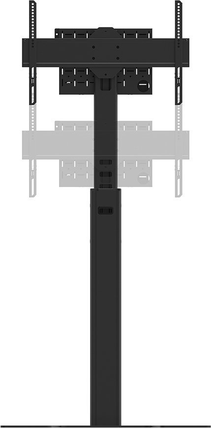 Qëndrim dyshemeje për TV Neomounts FL45S-825BL1, 37-75", rregullim lartësie, i zi