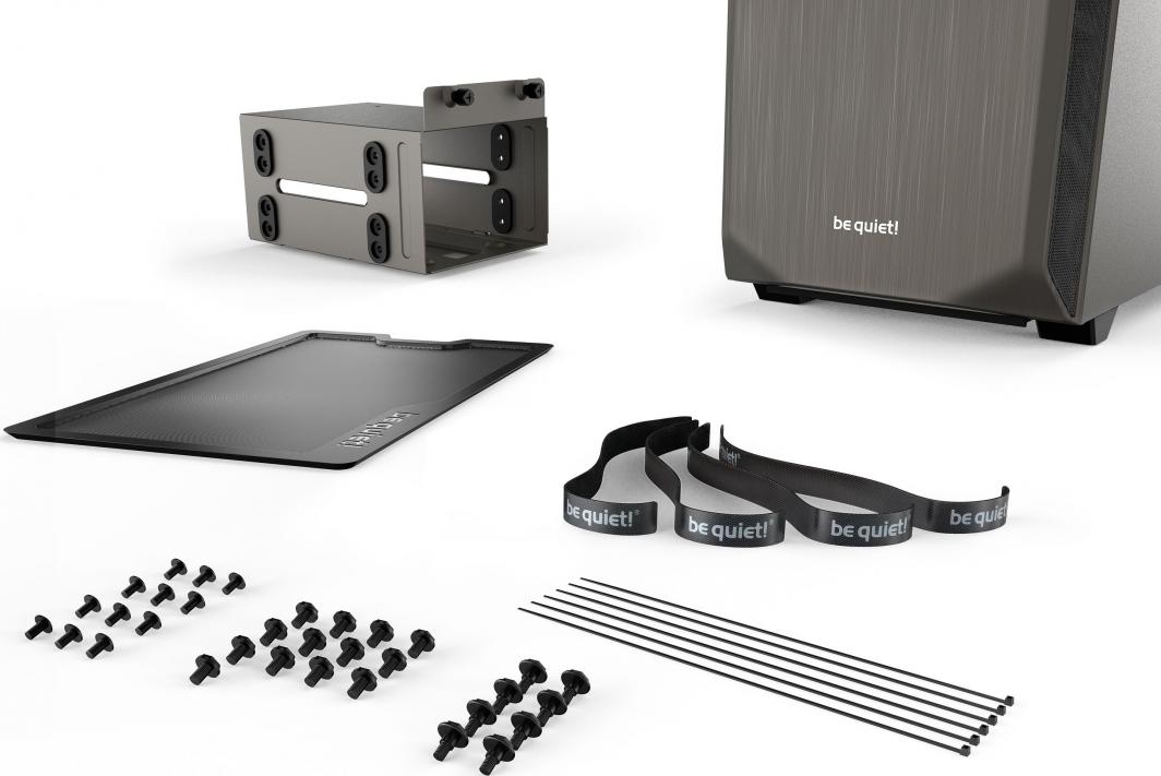 Kasë kompjuterike Be quiet! Pure Base 500, e hirtë