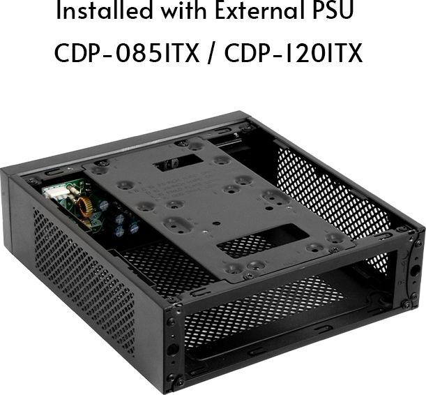 Куќиште за компјутер Chieftec IX-01B-90W, HTPC