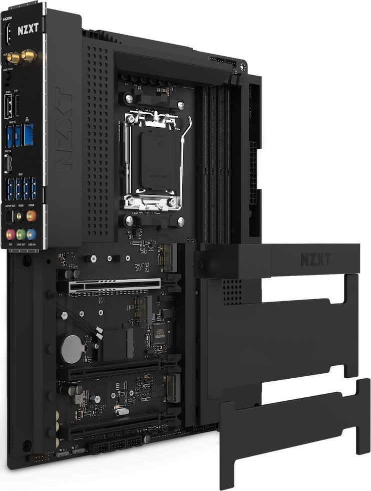 Pllakë amë Nzxt N7 B650E MATT, e zezë
