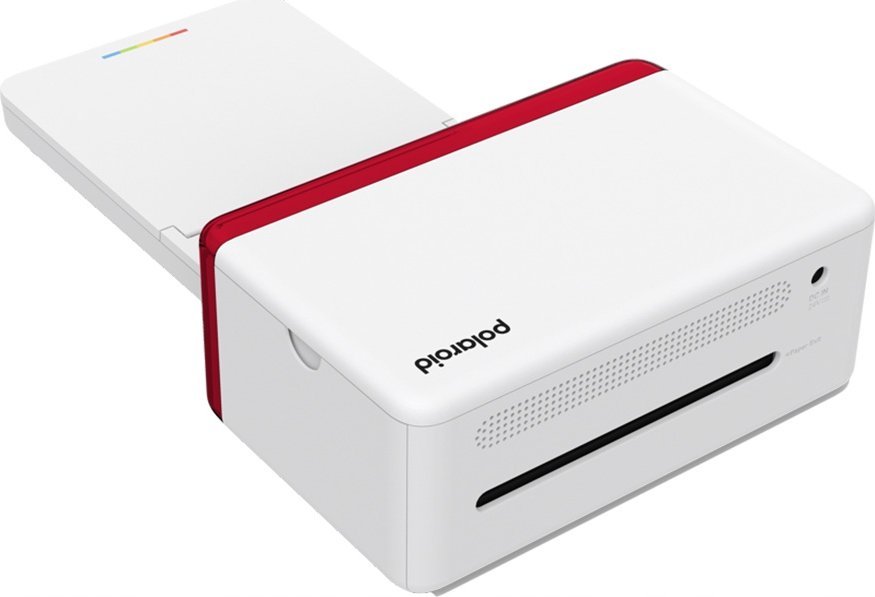 Printer fotografik Polaroid Hi-Print Everything Box, 4x6", 2 kaseta të përfshira, i bardhë