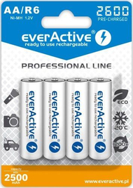 Батерија EverActive Akumulator Professional Line AA / R6 2600mAh