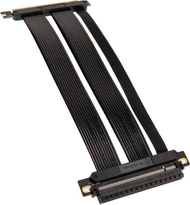 Kabllo riser SilverStone RC05, PCIe 4.0 x16, 220mm, e zezë