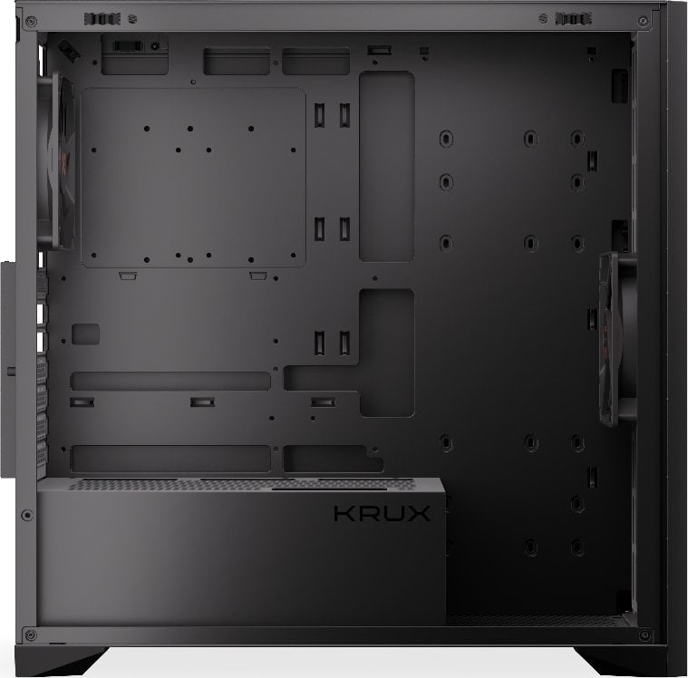 Куќиште за компјутер Krux Tower, ATX, tower, црно