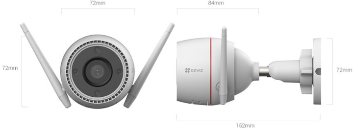 Kamerë EZVIZ H3C 2K - 3MPix, 4mm