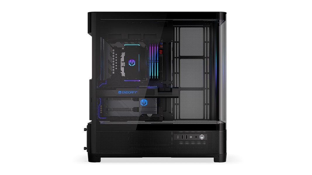 Kornizë PC Endorfy Aquarius 8000 Flex, Full Tower, xham i temperuar, e zezë