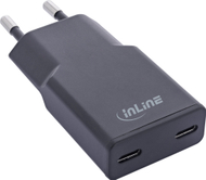 Karikues muri InLine, 30W, 2x USB-C PD PPS, i zi