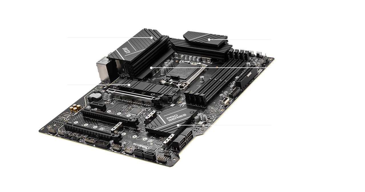 Pllakë amë MSI PRO Z790-P WIFI 3