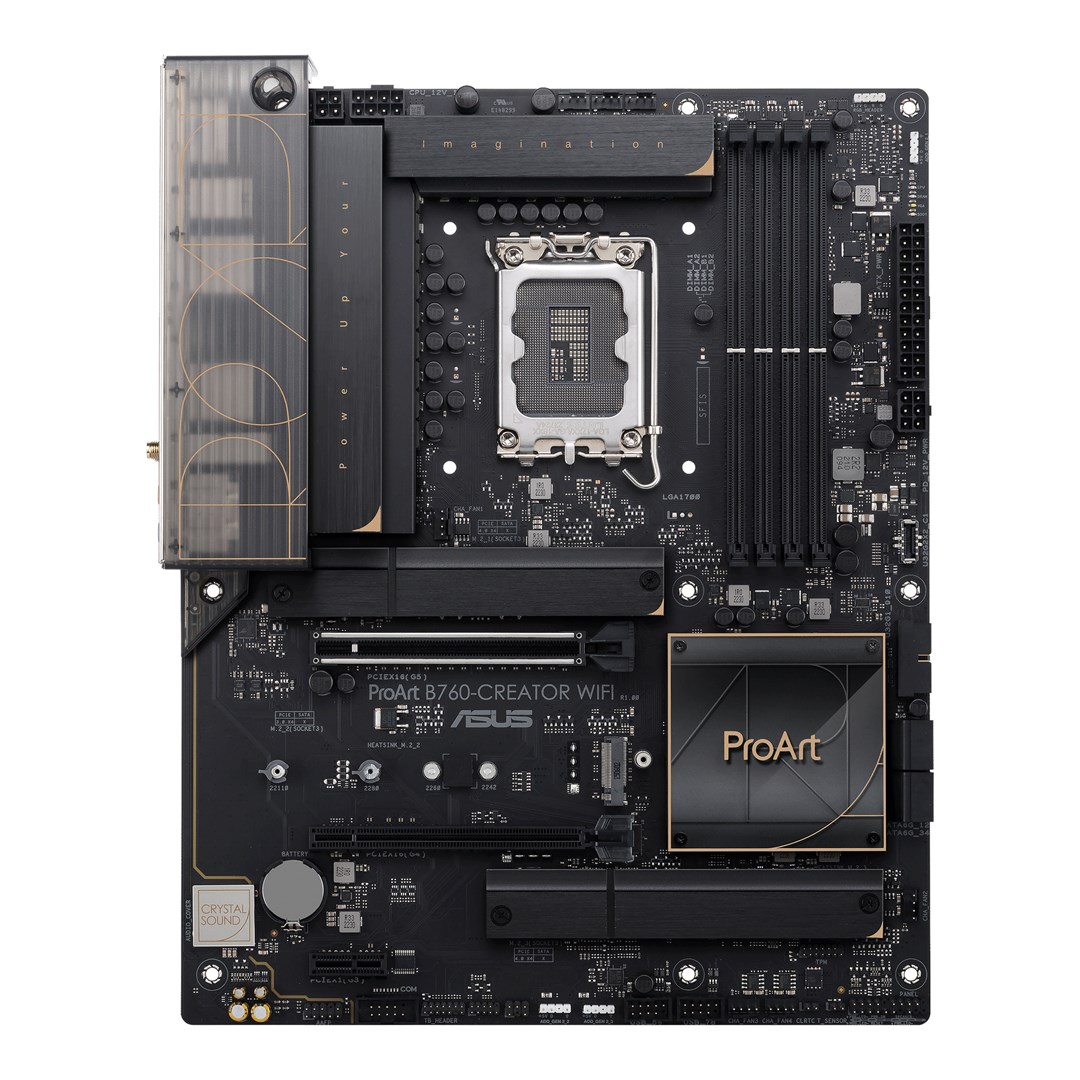 Pllakë amë Asus ProArt B760-CREATOR WIFI, LGA 1700, e zezë