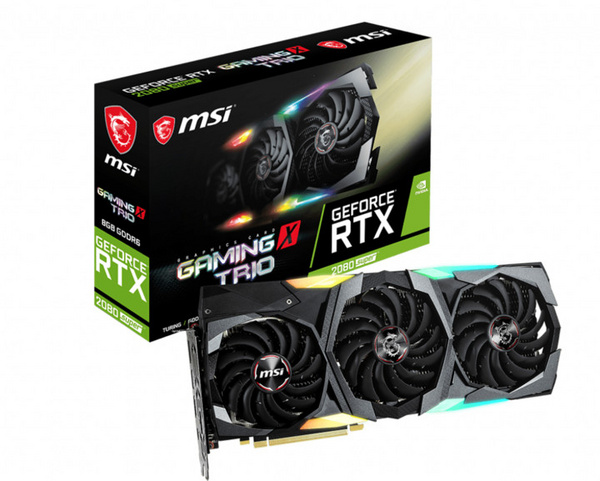 [OUTLET] Kartë grafike MSI GeForce RTX 2080 SUPER GAMING X TRIO 8 GB GDDR6