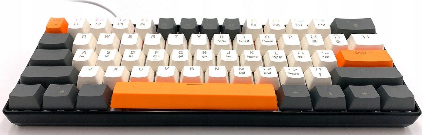 Tastierë mekanike Media-Tech Zone 61 MT1258, 61 taste, RGB, e zezë