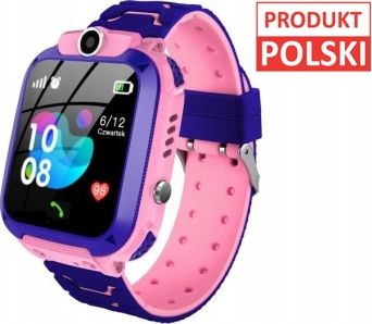 Ora inteligjente GoGPS K16S, GPS, për fëmijë, rozë