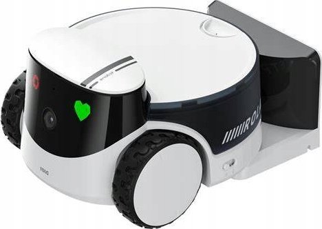 Robot inteligjent për kafshë Enabot Ea0405 Rola Petpal, interaktiv, i bardhë dhe i zi