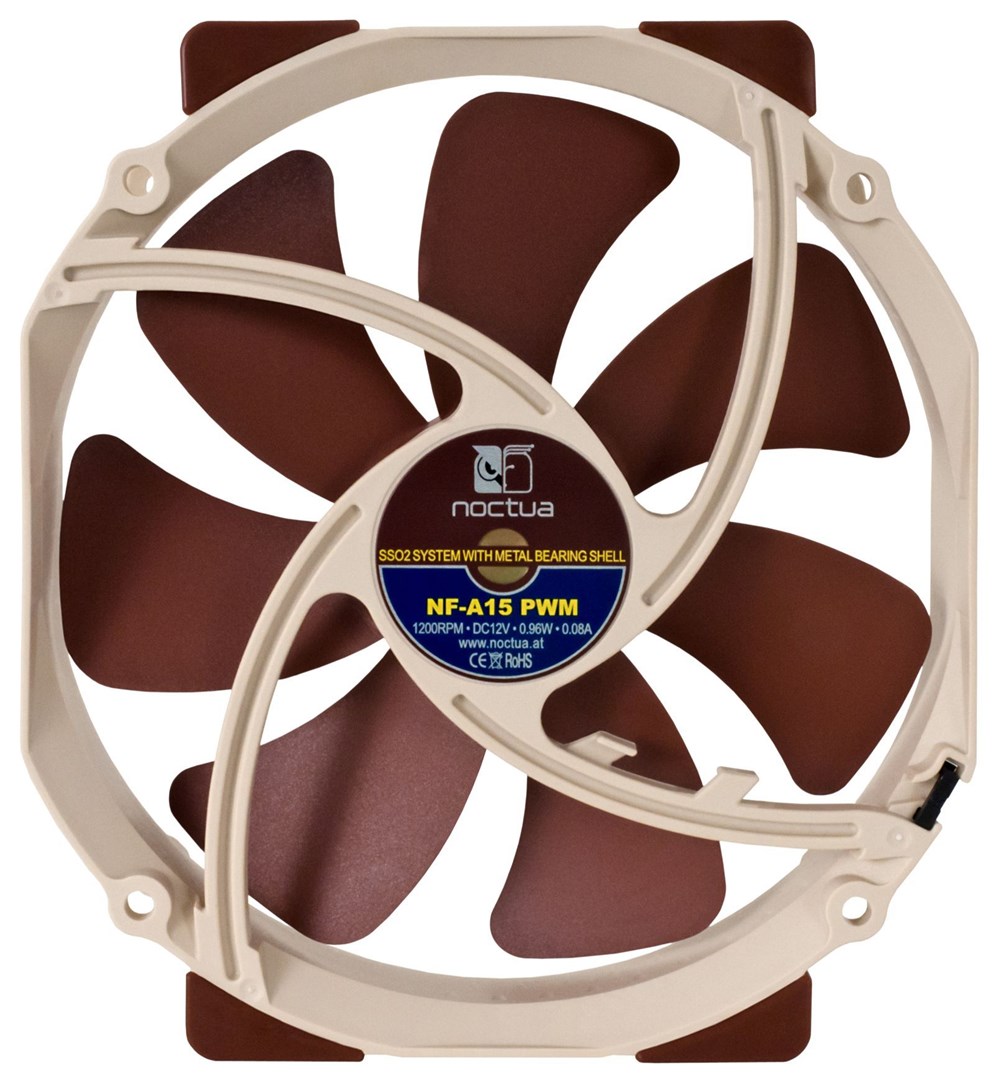 Ftohës Noctua NOC-NF-A15-PWM, 14 cm, i bronztë / bezhë