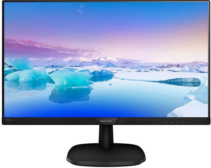 Monitor Philips V-line 243V7QJABF/00, 24", 60Hz, 1920x1080, IPS