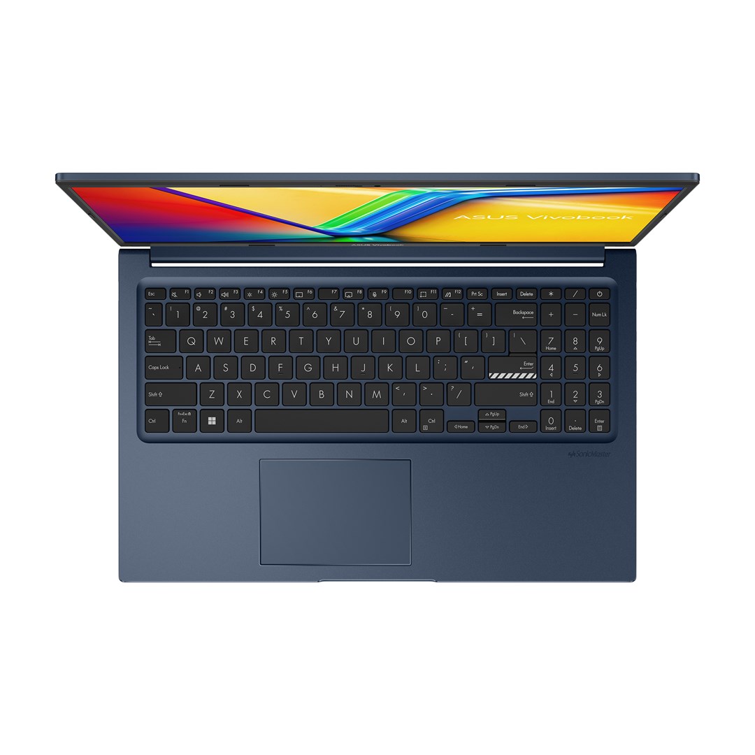 Laptop ASUS VivoBook 15 (X1504), 15.6", Intel Core i3 1215U, 8GB RAM, 512GB SSD, i kaltër