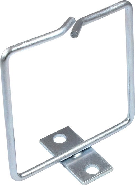 Kapëse kabllosh Alcasa GC-N0047, diametër 8 cm, 80 x 80 mm, metalike