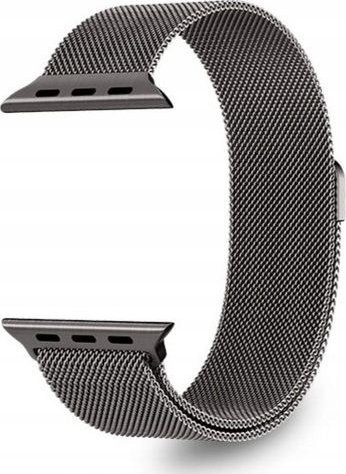 Лента за Apple Watch Spigen Metal Fit, не’рѓосувачки челик, за 49mm 45mm 44mm 42mm, сива графит
