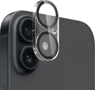 Xham mbrojtës kamerë Crong Lens Shield, për iPhone 16 dhe 16 Plus, transparent