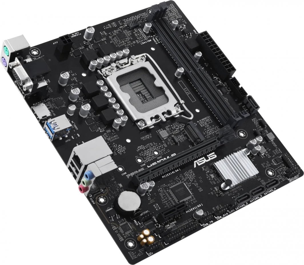 Pllakë amë Asus PRIME H610M-R OEM, Intel H610, Socket 1700, 2 slota, Micro ATX