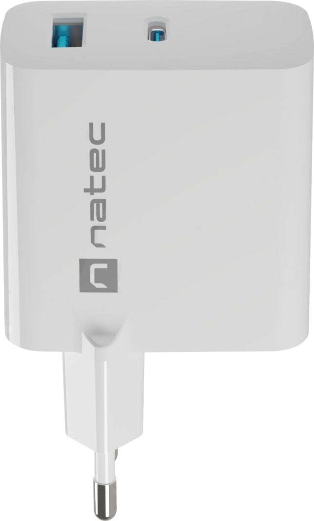 Karikues Natec Ribera 1x USB-A 1x USB-C 3.25 A (NUC-2144)