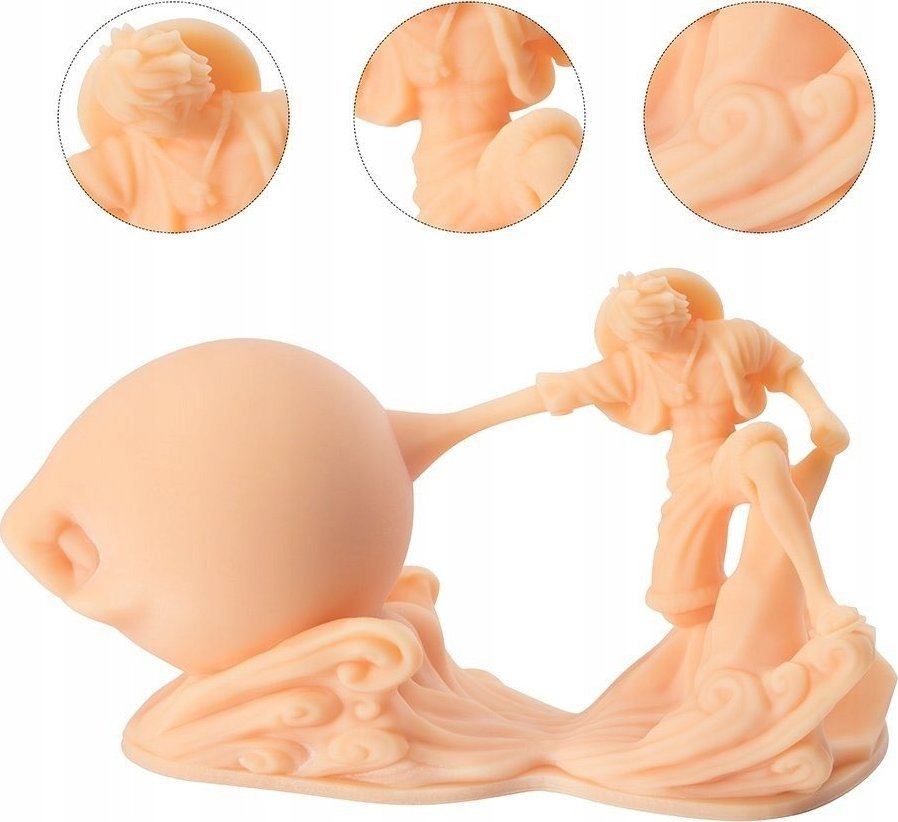 Reçinë 3D Anycubic Standard, 1kg, UV 405nm, bezhë e çelët