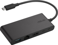 Докинг станица ASUS Dual 4K USB C Dock DC201, 2x 4K, USB 3.2 Gen 2, црна