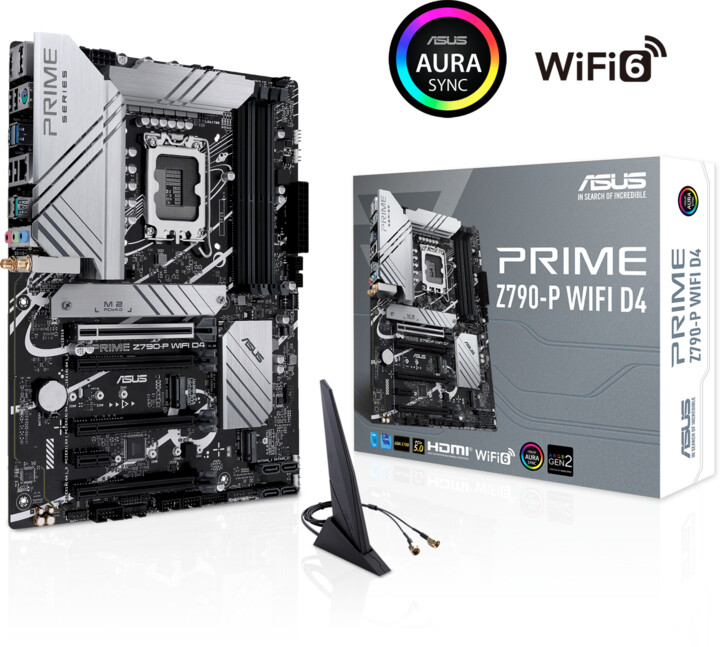 Motherboard ASUS PRIME Z790-P WIFI D4 (DDR4) - Intel Z790