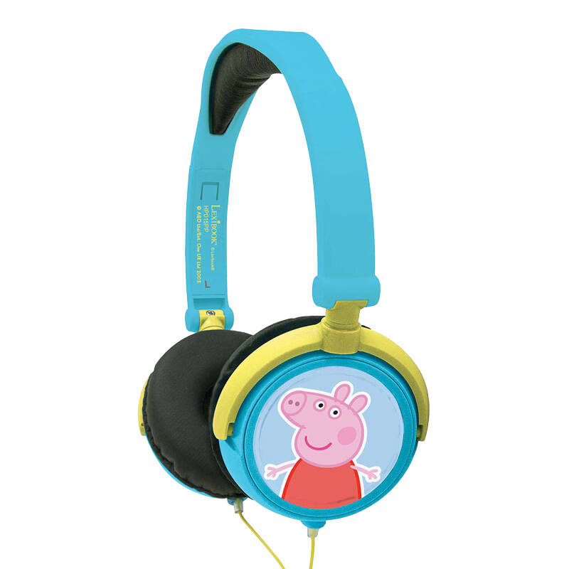 Kufje për fëmijë Lexibook Peppa Pig, stereo, me kufizues volum, blu