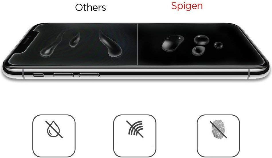 Xham mbrojtës SPIGEN GLAS.TR SLIM për IPHONE X/XS