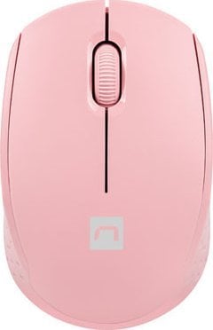 Maus NATEC STORK, Bluetooth dhe USB, 1600 DPI, rozë