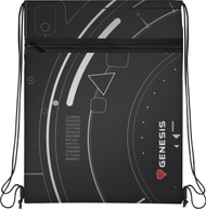 Çantë shpine Genesis ELARA G2, sportive, rezistente ndaj ujit, e zezë