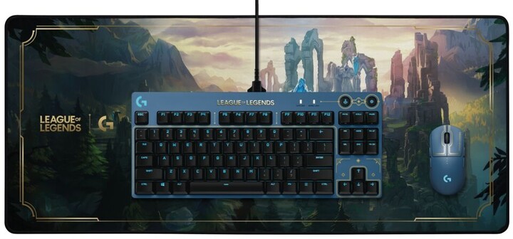 Mauspad Logitech G840 XL, League of Legends, pëlhurë