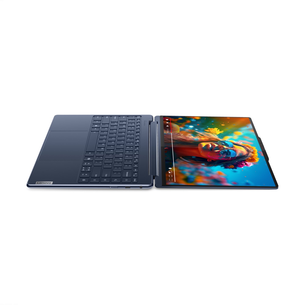 Laptop 2 në 1 Lenovo Yoga 9 14IMH9, 14", Cosmic Blue, me Stylus dhe Yoga Sleeve